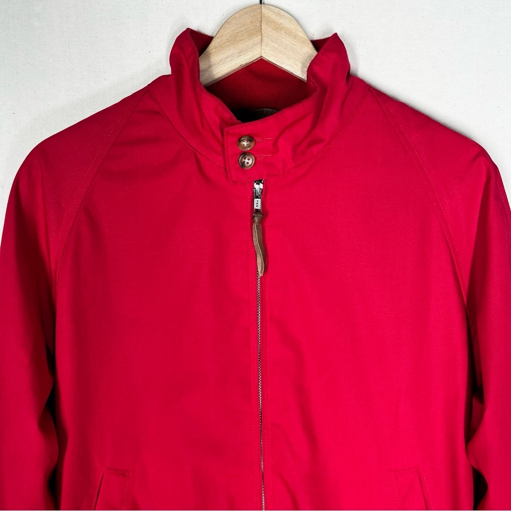 Bullock & Jones Vintage Classic Poplin Barracuda Red Jacket Mens Size Medium - Picture 2 of 11